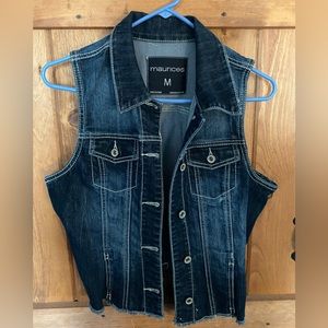 Maurices Denim Vest